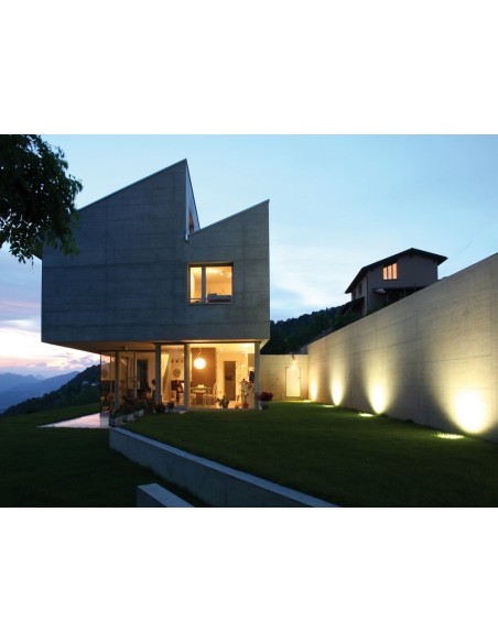 Projecteur encastré latéral e8175 olodum mh 35w asymétrique pour usage extérieur